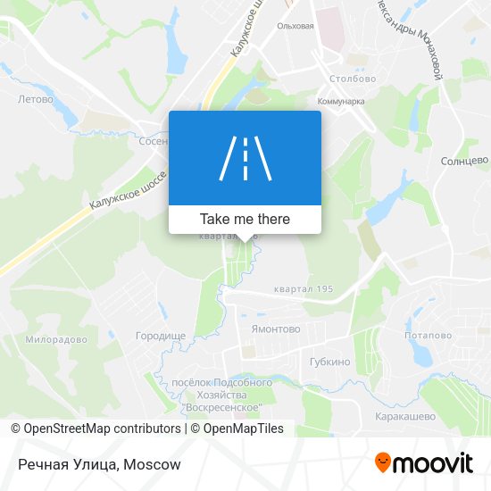 Речная Улица map