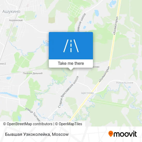Бывшая Узкоколейка map