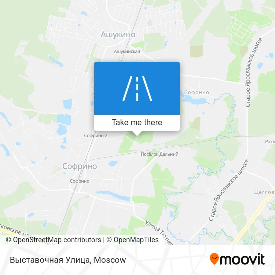 Выставочная Улица map