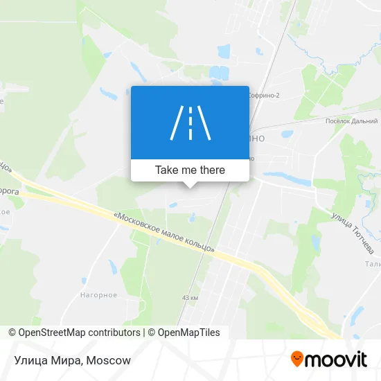 Улица Мира map