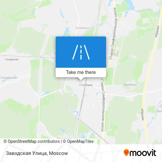 Заводская Улица map