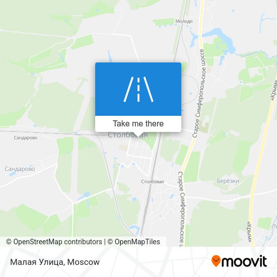 Малая Улица map