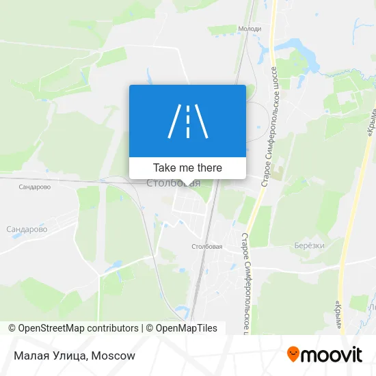 Малая Улица map