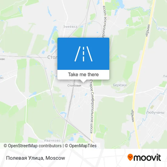 Полевая Улица map