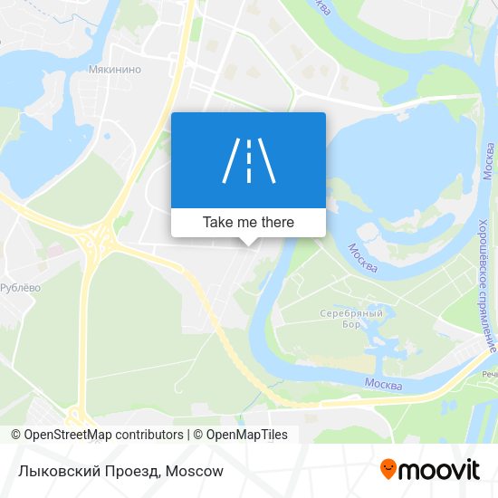 Лыковский Проезд map