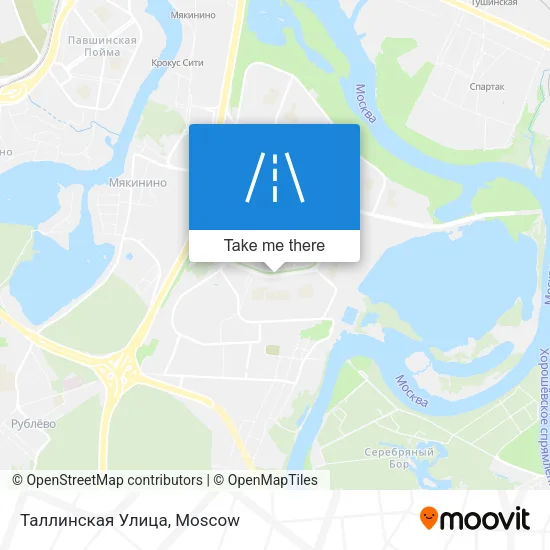 Таллинская Улица map