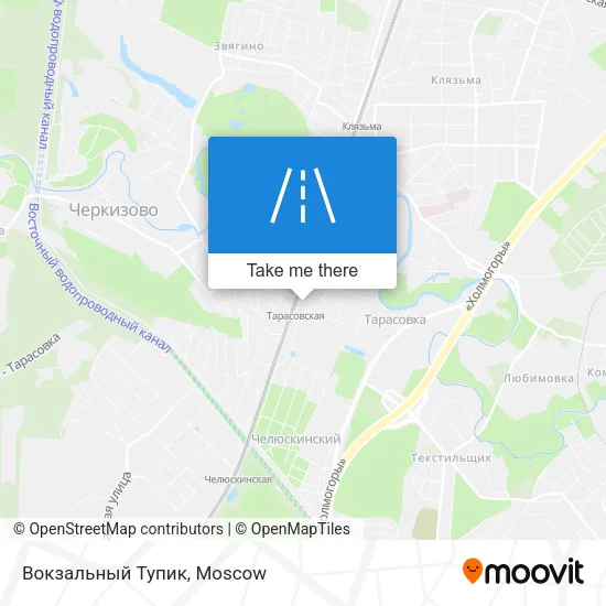 Вокзальный Тупик map