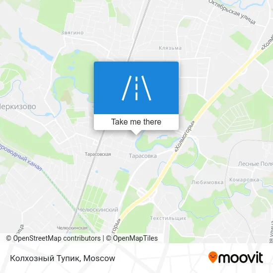 Колхозный Тупик map