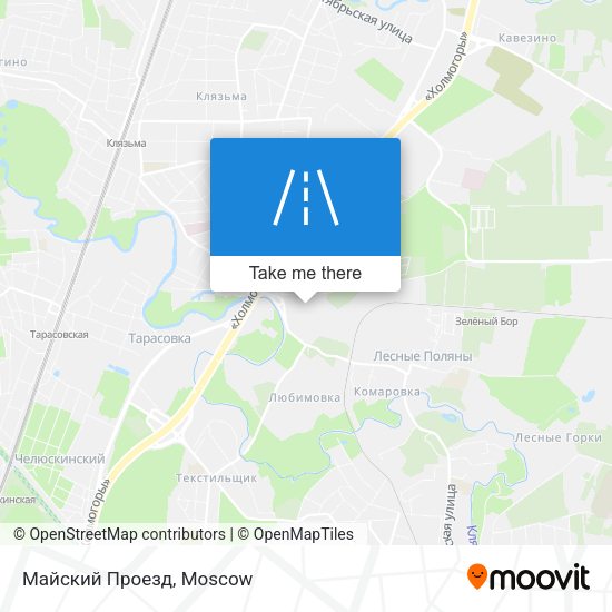 Майский Проезд map