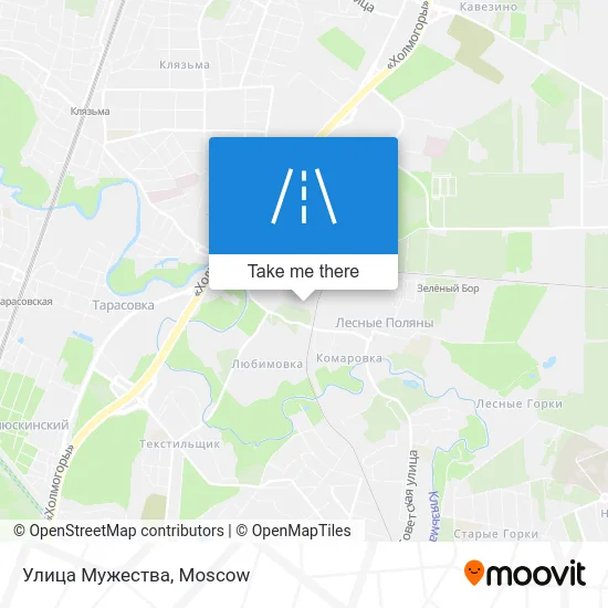 Улица Мужества map