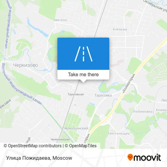 Улица Пожидаева map