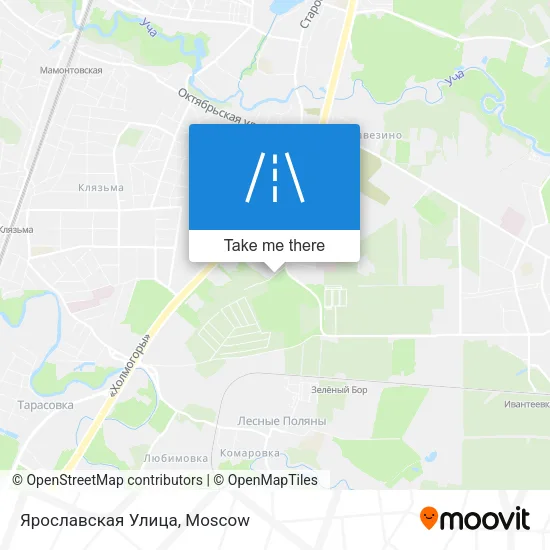 Ярославская Улица map