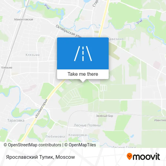 Ярославский Тупик map