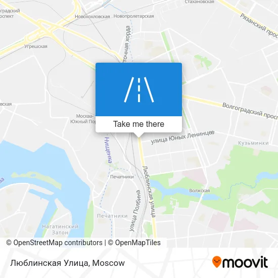 Люблинская Улица map