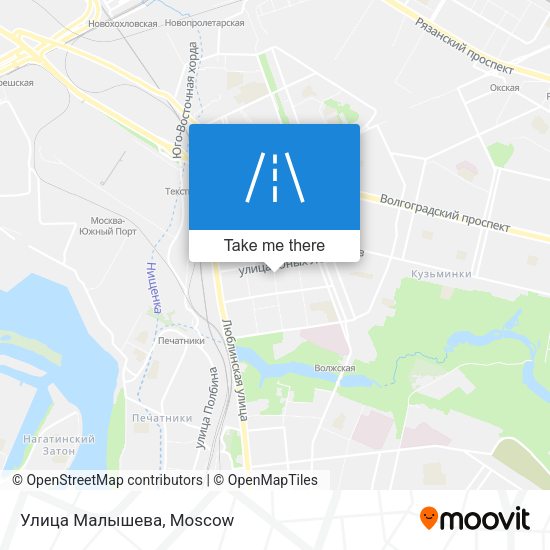 Улица Малышева map
