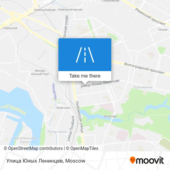 Улица Юных Ленинцев map