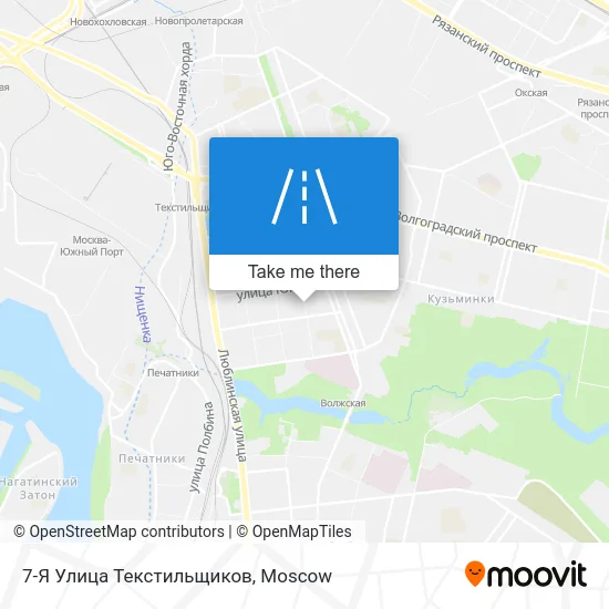 7-Я Улица Текстильщиков map