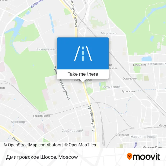 Дмитровское Шоссе map