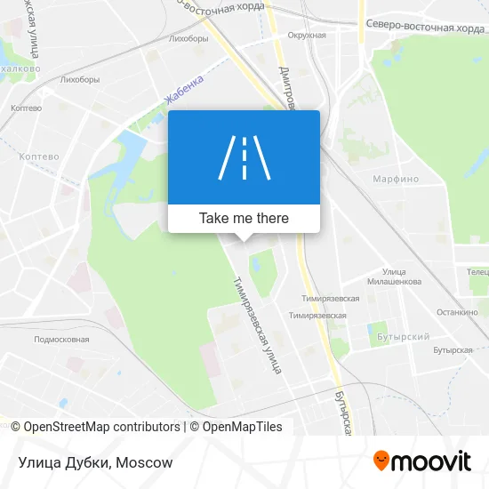 Улица Дубки map
