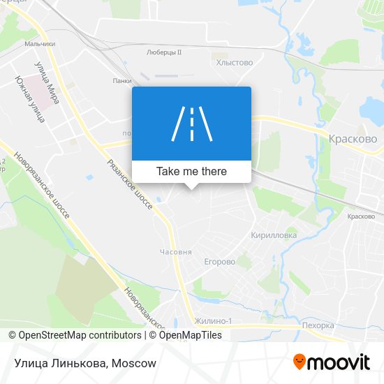 Улица Линькова map