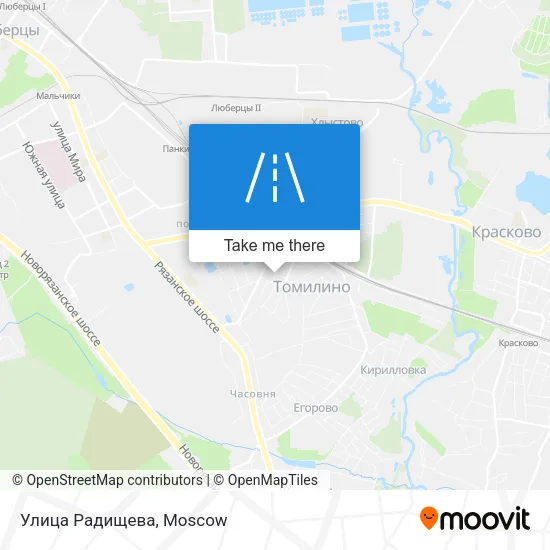 Улица Радищева map