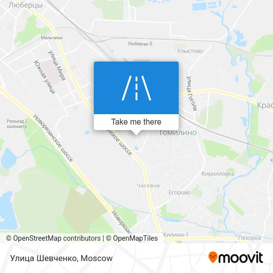 Улица Шевченко map