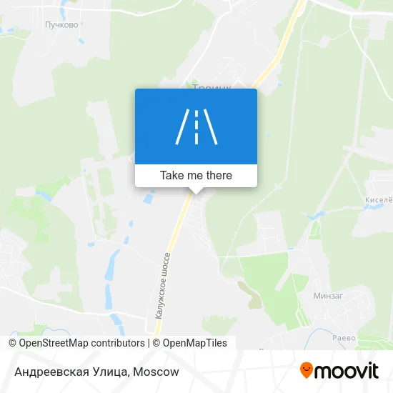 Андреевская Улица map