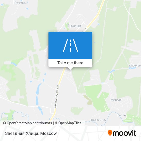 Звёздная Улица map