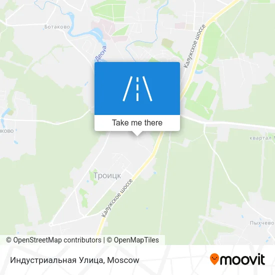 Индустриальная Улица map