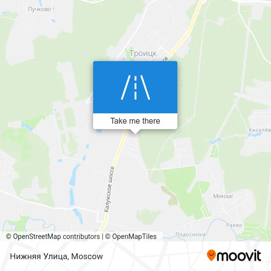 Нижняя Улица map