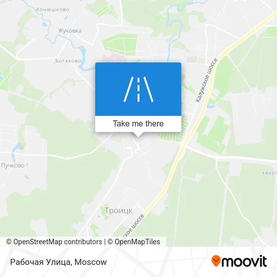 Рабочая Улица map