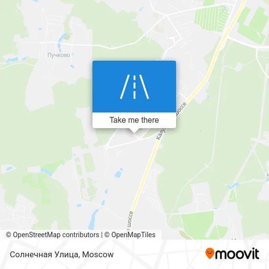 Солнечная Улица map
