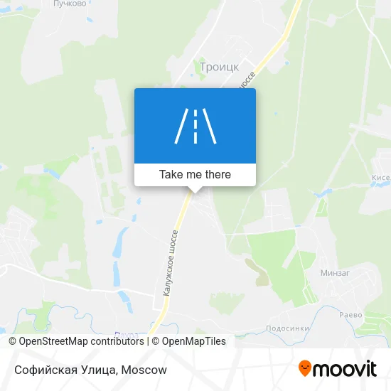 Софийская Улица map