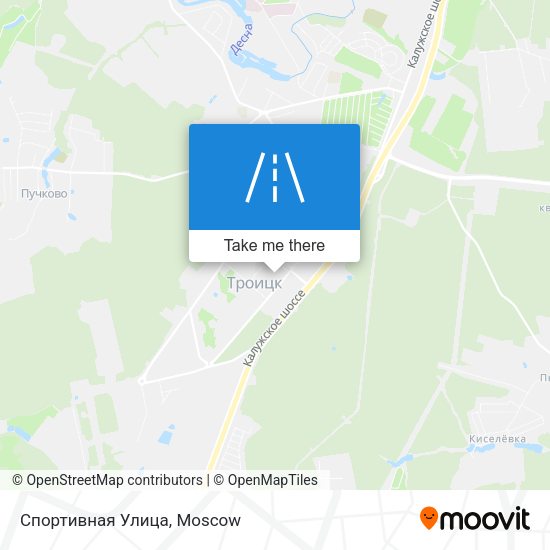 Спортивная Улица map