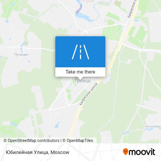 Юбилейная Улица map