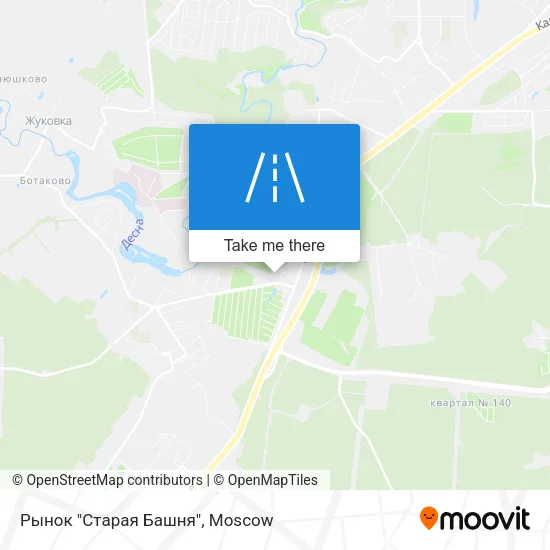 Рынок "Старая Башня" map