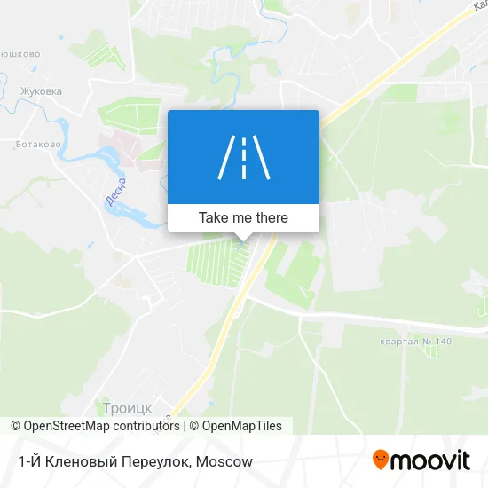 1-Й Кленовый Переулок map
