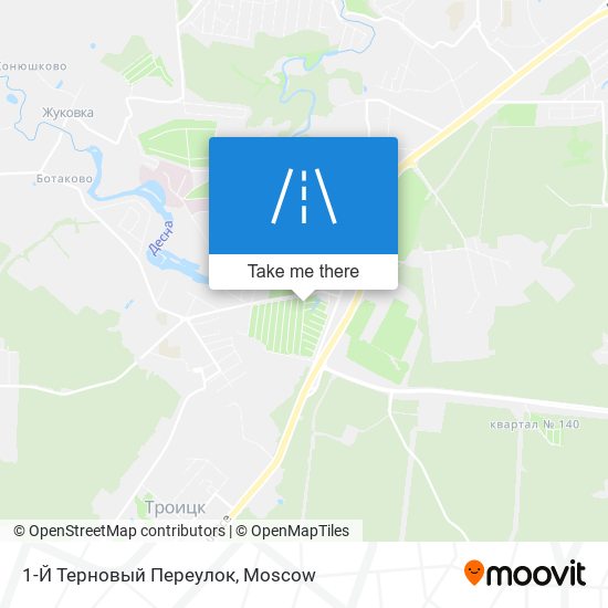 1-Й Терновый Переулок map