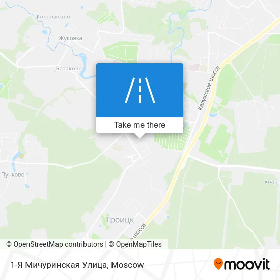 1-Я Мичуринская Улица map