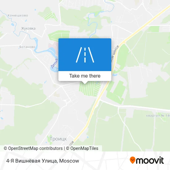 4-Я Вишнёвая Улица map