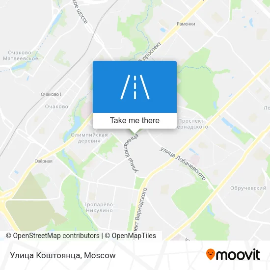 Улица Коштоянца map