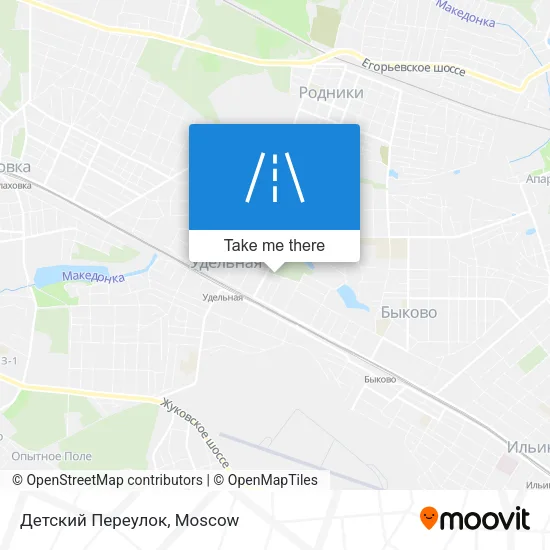 Детский Переулок map