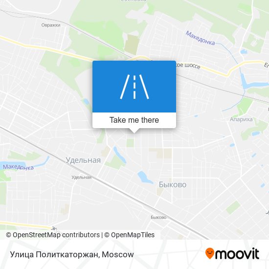 Улица Политкаторжан map