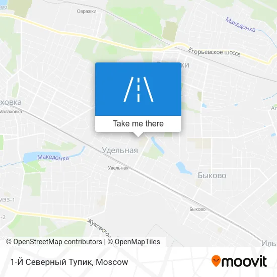 1-Й Северный Тупик map