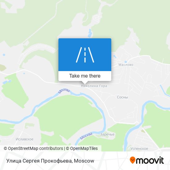 Улица Сергея Прокофьева map