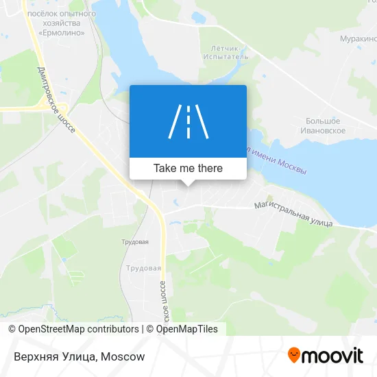 Верхняя Улица map