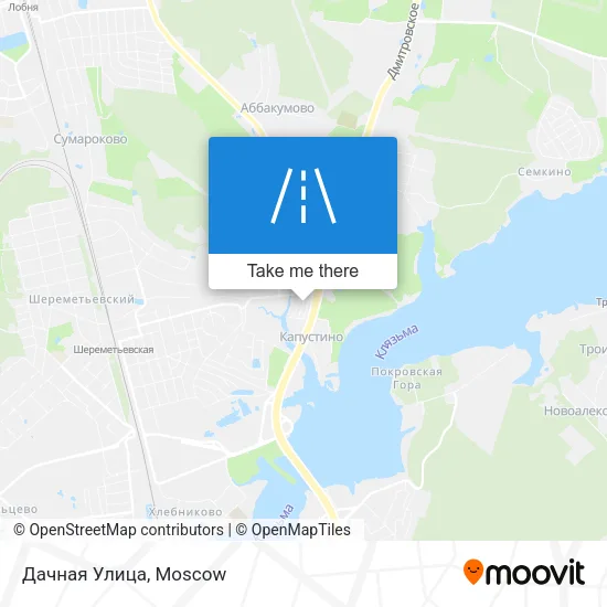 Дачная Улица map