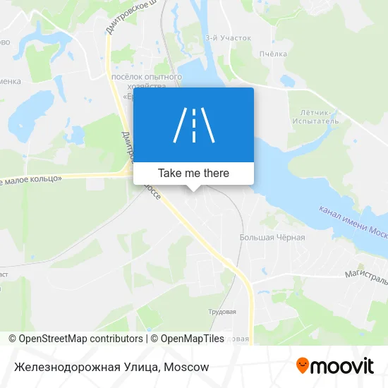 Железнодорожная Улица map