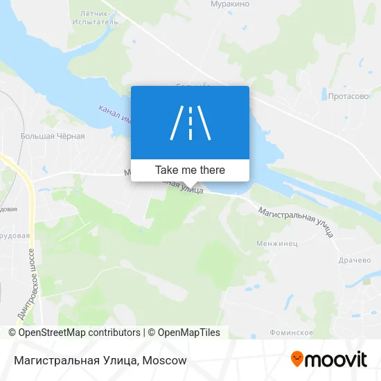 Магистральная Улица map