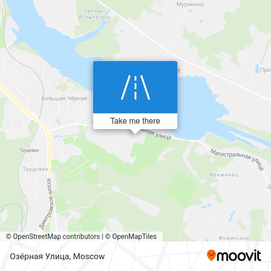 Озёрная Улица map